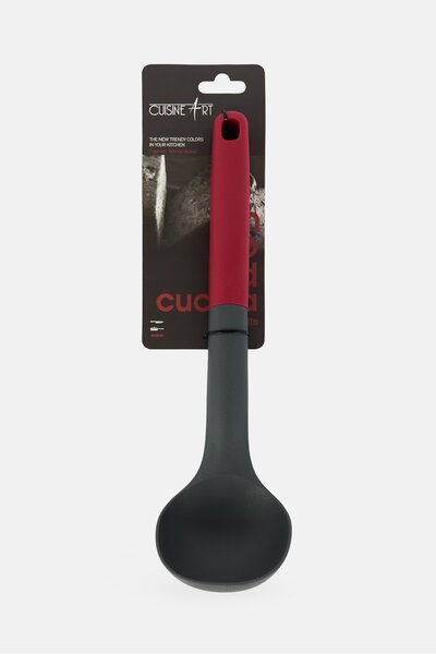 Cuisine Art Nylon Slotted Turner, Red