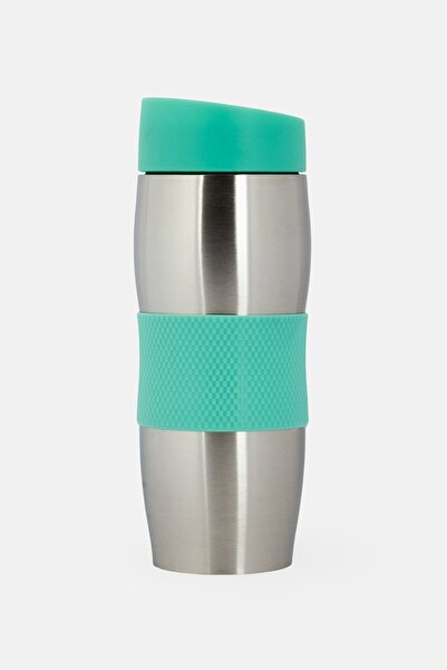 Nessan Stainless Travel Mug 380ml, Silver