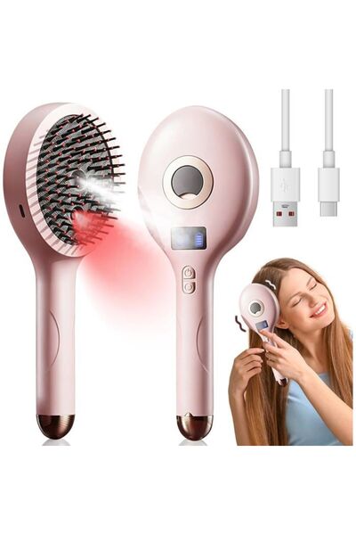 STARSTAR Smooth steam comb, 3-in-1 electric scalp massager, 4 massage modes, ...