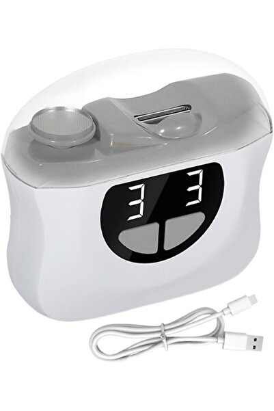STARSTAR 3-Speed Electric Automatic Nail Trimmer & LED Polisher with Storage ...