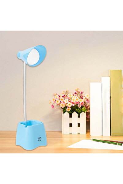 STARSTAR USB Rechargeable LED Desk Lamp with Eye Protection, Adjustable Brigh...