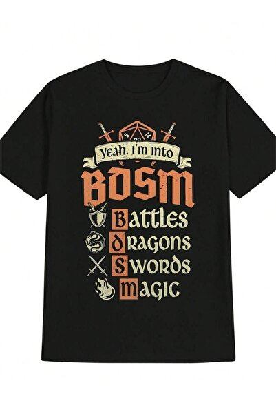 45 BPM Men'S Casual Crew Neck T-Shirt Made From Knit Fabric With Slight Stret...