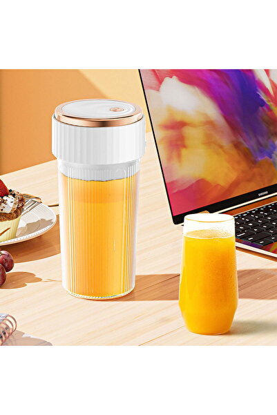 STARSTAR Portable blender, single-blade juicer, 6 blades, USB rechargeable, h...