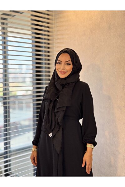 ALANURMODA 3927 فستان سيرا باللون الأسود