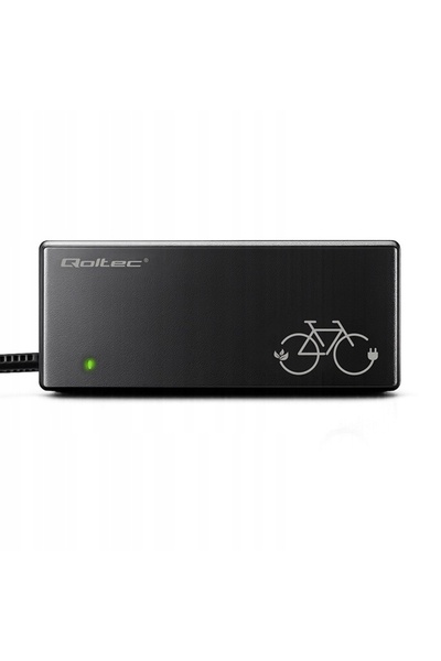 Qoltec Încărcător bicicletă electrică 36V |   42V |   2A |   3P XLR-18mm +kabe