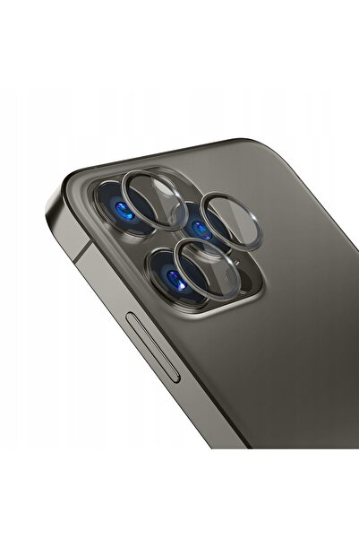 3MK Protecție Lentilă Pro iPhone 13 Pro / 13 Pro Max gri/gri grafit Ocr