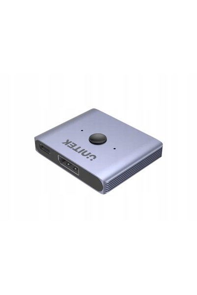 Unitek Comutator DP 1.4 8K 2-în-1 bidirecțional