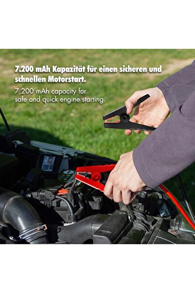 LogiLink Demaror auto 12V 7200mAh Power Bank