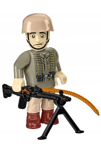 COBI Blocuri de construcție 2063 Figurine Bătălia de la Monte Casino Al Doile...