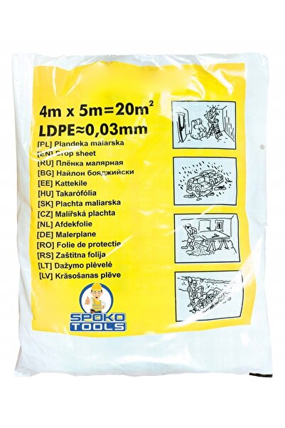 painter SET DE 15 PIESE - FOLIE DE PROTECȚIE EXTRA REZISTENTĂ PENTRU VOPSIT F...