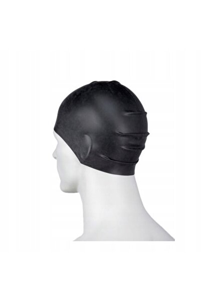 SPEEDO Cască de înot pentru adulți, din silicon, neagră