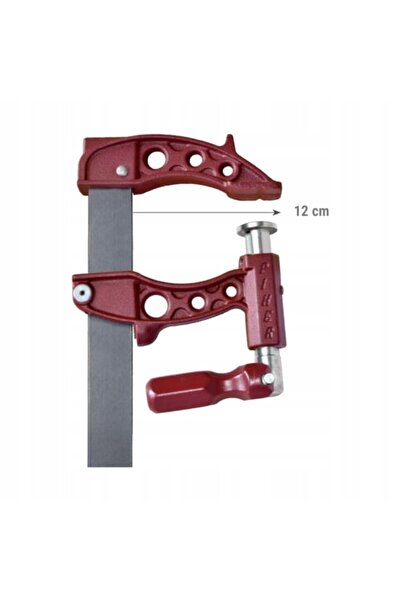 Piher Maxipress F-60 cm clemă cu șurub (braț de 120mm, șină de 35x8mm)