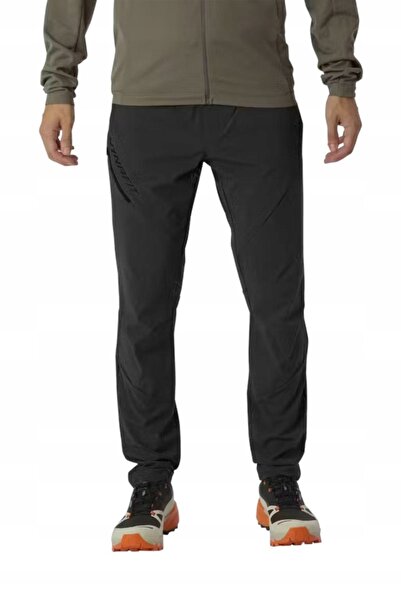 DYNAFIT Pantaloni de trekking Traverse Hybrid Dynastretch pentru bărbați, neg...