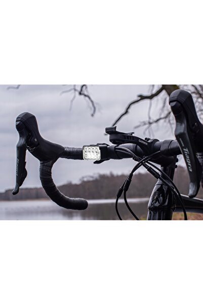 NO BRAND Lumină LED frontală pentru bicicletă, USB, puternică, 900LM, reîncăr...