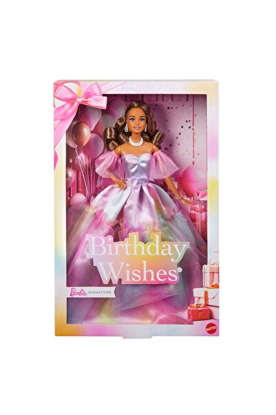 mattel Păpușă de colecție Barbie cu urări de ziua de naștere JJX77