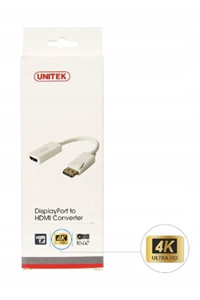 NO BRAND Adaptor Unitek Y-6332 DisplayPort-HDMI 4K