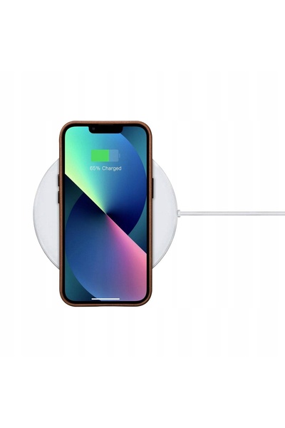 ICARER Husă din piele premium cerată cu ulei pentru iPhone 14 Plus, magnetică...