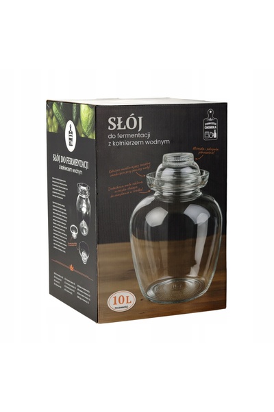 NO BRAND Borcan de sticlă pentru fermentare a varzelor murate, a murăturilor,...