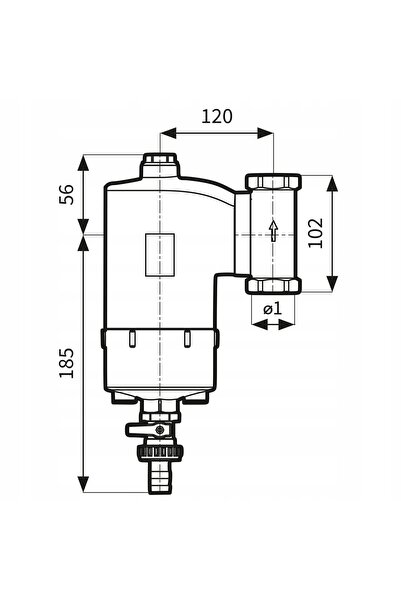 Afriso Separator filtru sediment cu magnet FAR 1 CAL 202 7772020