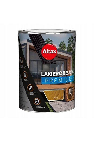 Altax LAKIEROBEJCA PREMIUM 10 ANI PROTECȚIE LEMN NUC 5L