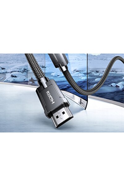 Ugreen Cablu HDMI 2.1 8K 60Hz 48Gb/s 3m flexibil împletit gri