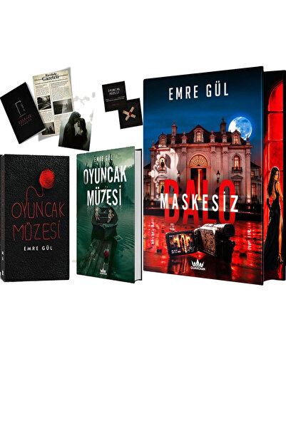 Guardian Kitap Oyuncak Müzesi Özel Kutulu Set Ciltli ve Maskesiz Balo 1 Yan B...