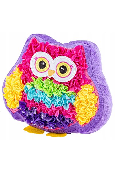 ChRLD Kit de broderie creativă DIY Bufniță - Pernă de pluș, Păpușă, Jucărie