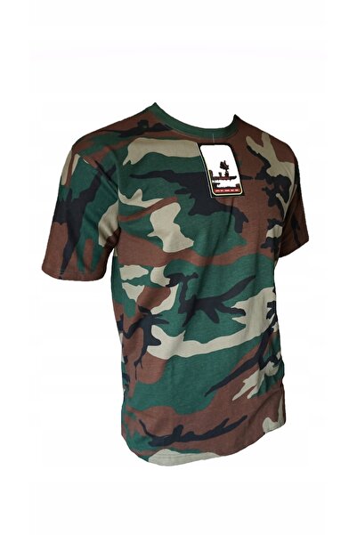 NO BRAND Tricou US Woodland, MFH, 100% bumbac, 140-145 g/m², mărime militară L