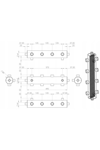 DIAMOND Cuplaj hidraulic cu separator OC SR 2-2