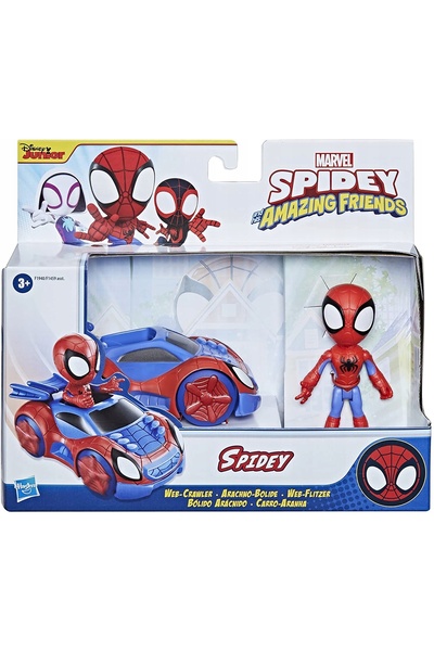 Hasbro SET DE FIGURINE MARVEL SPIDEY ȘI SUPER-KUMPLE IRON MAN ȘI SPIDEY CU VE...
