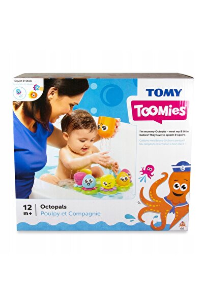 Tomy Jucărie de baie TOOMIES Caracatiță pentru bebeluși la baie +12 luni-cy
