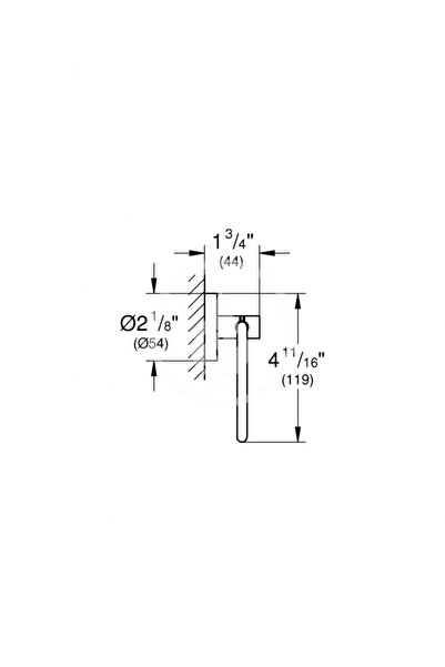 Grohe ESSENTIALS Suport hârtie 40689GL1