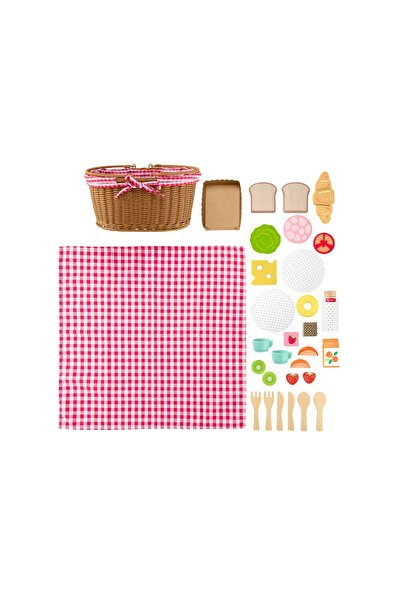 FISHER-PRICE BABY Fisher-Price Coș de picnic Set de jucării din lemn HXT81