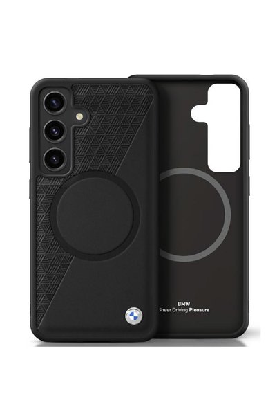 BMW Husă din piele pentru Galaxy S25, Husă unică și la modă