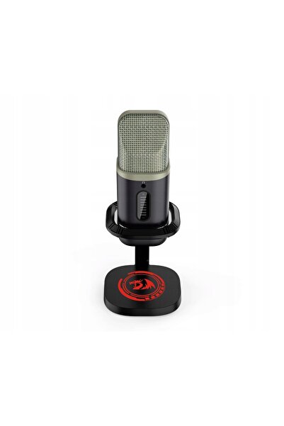 NO BRAND Microfon Redragon GM305 Echowave pentru streaming USB-C negru lucios