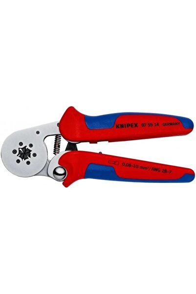 Knipex Clește de sertizat terminale de cablu 180MM 975514