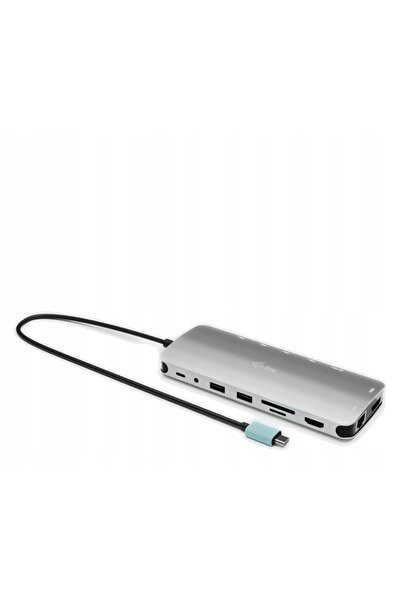 i-Tech Gear Stație de andocare USB-C Metal Nano cu 3 porturi Display Dock, 2 ...