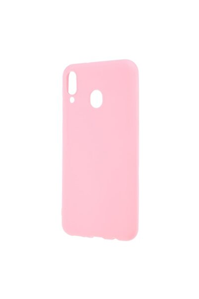 OEM Θήκη TPU Ματ Σιλικόνης για Samsung Galaxy M20 - Ροζ