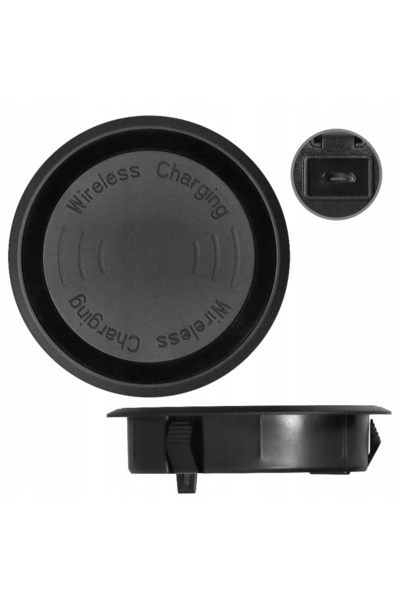 NO BRAND Încărcător wireless QI prin inducție de 10W pentru blat, încărcător ...