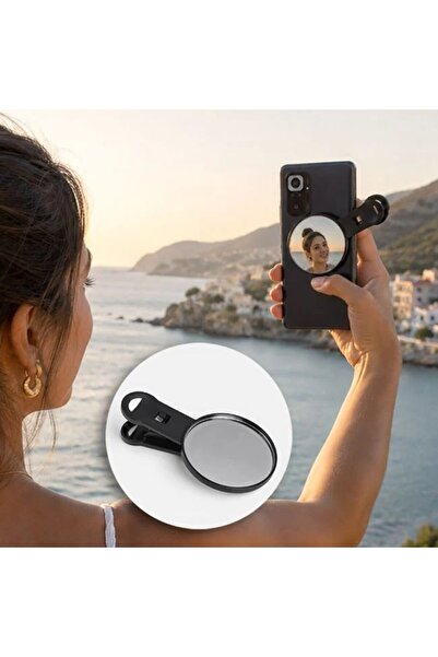 DAsiNU Clips cu Oglinda pentru Telefon Compatibil cu Toate Modelele