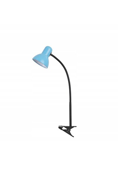 NO BRAND Lampă de birou, lampă de veghe E27 NIKA ALBASTRU CU CLEMĂ