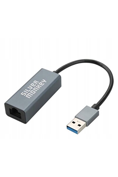NO BRAND Adaptor Silver Monkey USB 3.0 - RJ-45 1000 Mbps
