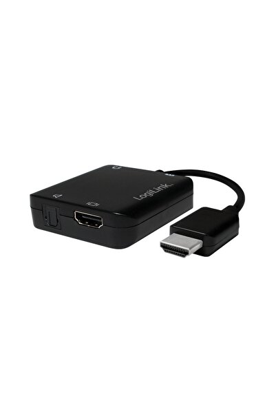 NO BRAND Convertor HDMI LogiLink 4K, 1x HDMI cu SPDIF digital și ieșire audio...