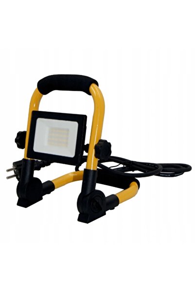 ecolight Proiector halogen cu LED de 30 W, cu cablu pentru trepied de 1,5 m, ...