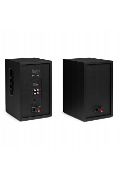 NO BRAND Boxe active de raft 80W Bluetooth 2 bucăți negre Audizio