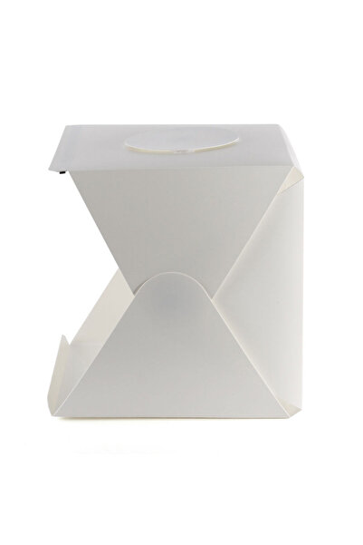 NO BRAND Cort de studio portabil 2x LED 40cm + Masă + 4x Fundaluri + Husă de ...