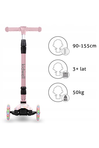 NO BRAND KIDWELL VENTO TRICICLETĂ CU ROȚI LED 50KG