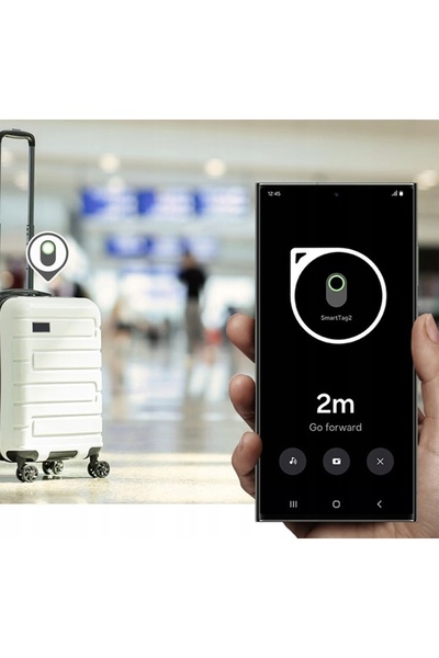 Samsung GALAXY SmartTag2 Localizator GPS Bluetooth 5.3 Alb Breloc