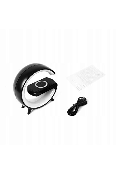 NO BRAND Aga ZEGAR Lampă de masă LED RGB Difuzor Încărcător Radio Ceas cu ala...