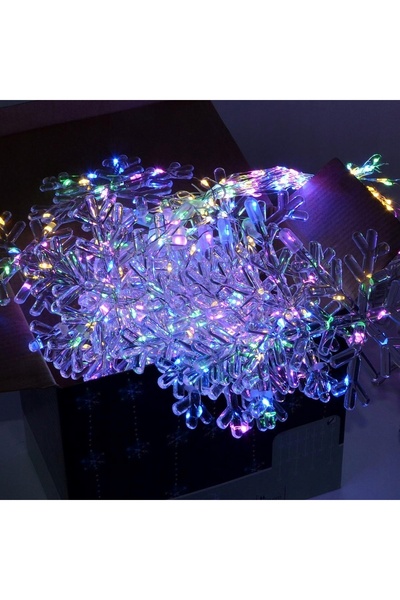 Koopman Perdea luminoasă de Crăciun 120x120cm 235 LED-uri cu temporizator